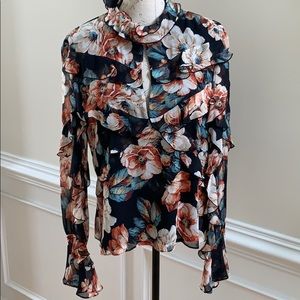NICHOLAS WOMEN SILK TOP
